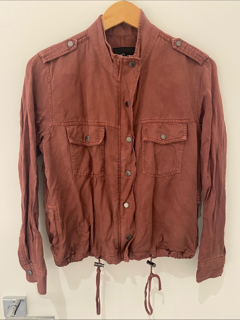 VGUC Rails Collins Utility Jacket Burgundy Size Small